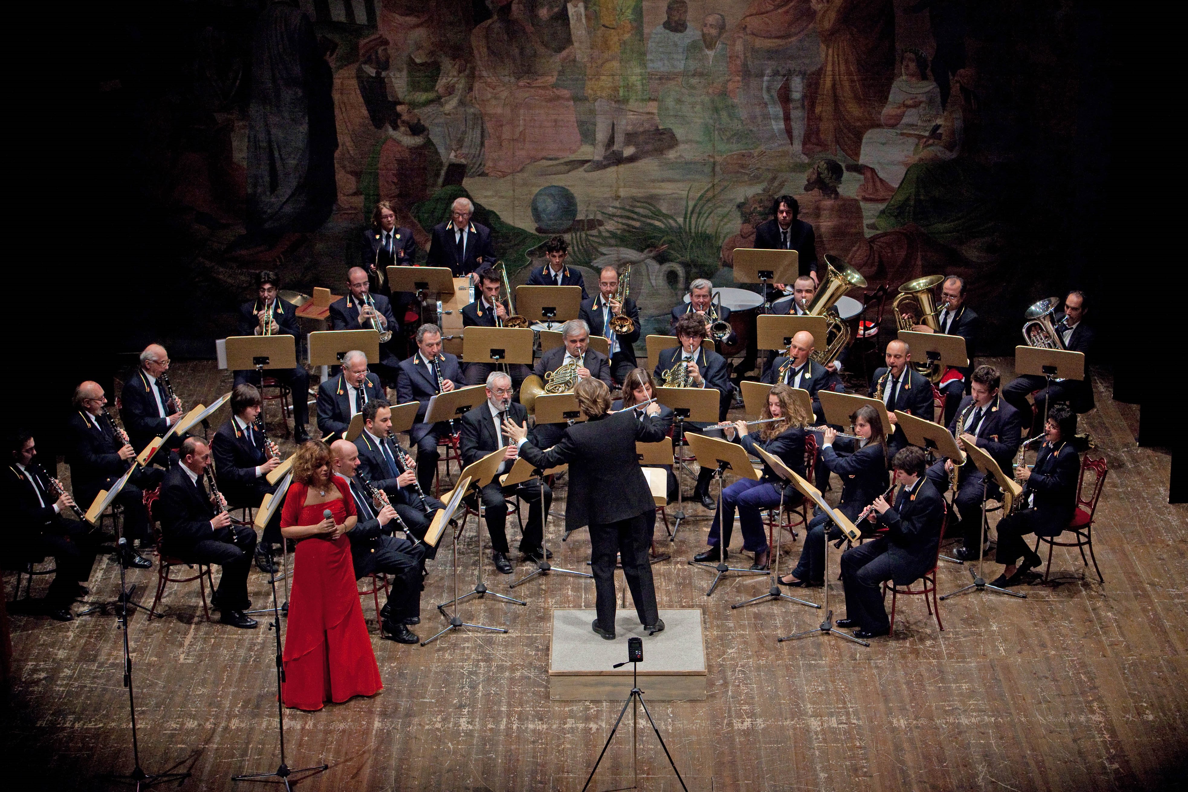 La banda della Cappella Musicale di Urbino