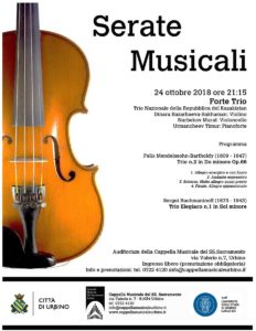 Serate Musicali 24 ottobre